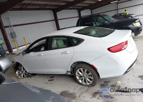 2015 Chrysler 200 C из США, поврежденный, VIN 1C3CCCCB4FN607229